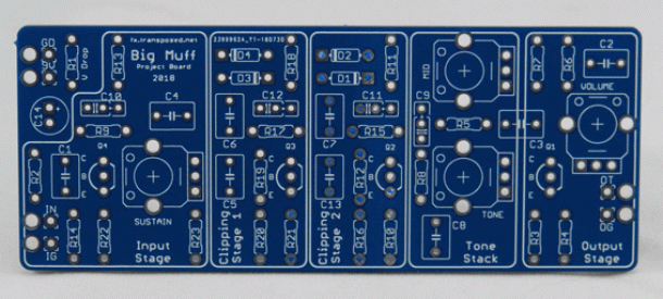 Big Muff Project Board PCB