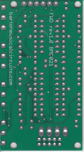 Barton Full Wave Rectifier BMC21 PCB