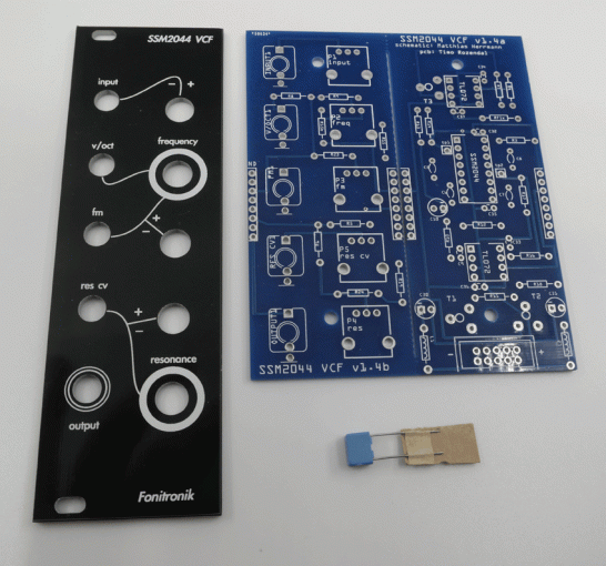 Timo Rozendal SSM2044 VCF PCB/Panel