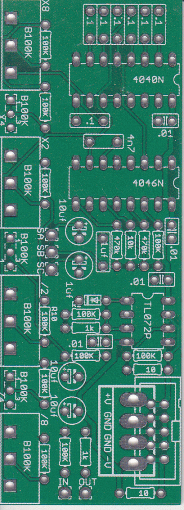 Barton 4046 Shaper BMC033 PCB