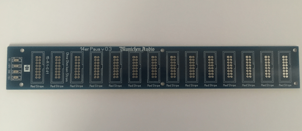 Munichen Audio Eurorack Bus Board