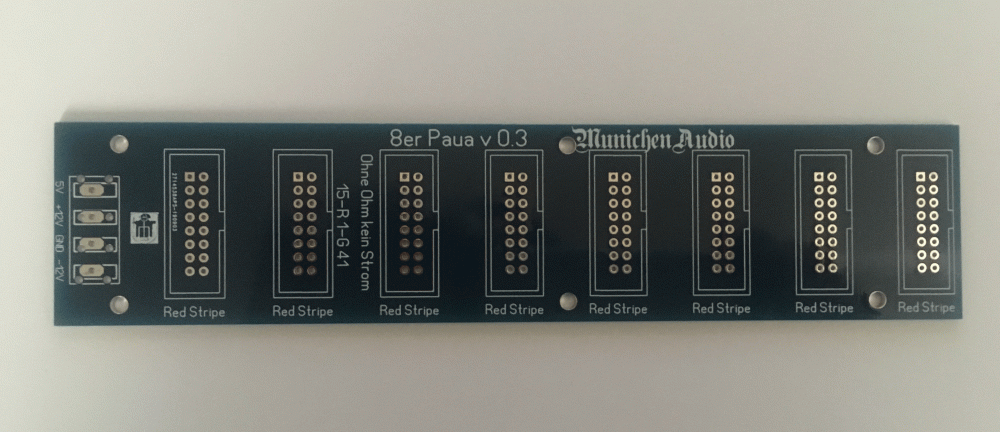 Munichen Audio Eurorack Bus Board